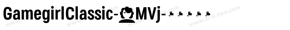 GamegirlClassic-9MVj字体转换