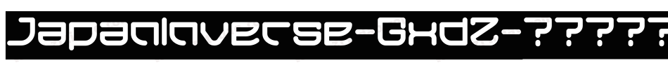 JapanInverse-GxdZ字体转换
