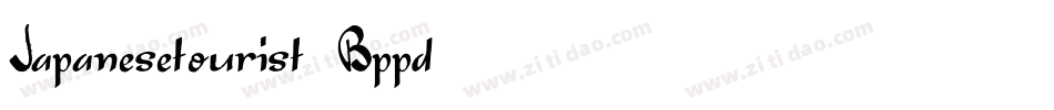 Japanesetourist-Bppd字体转换