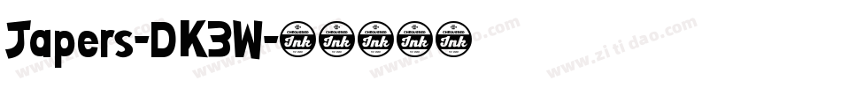 Japers-DK3W字体转换