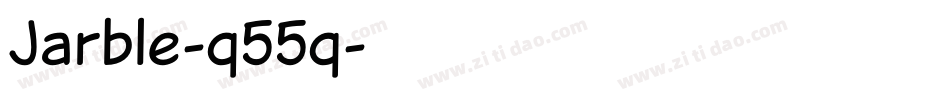 Jarble-q55q字体转换