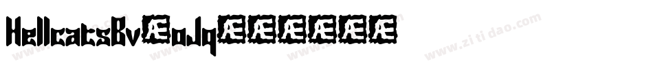 HellcatsBv-oJq字体转换 HellcatsBv-oJq字体转换