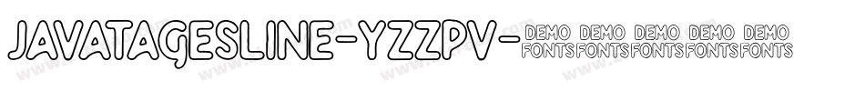 Javatagesline-Yzzpv字体转换