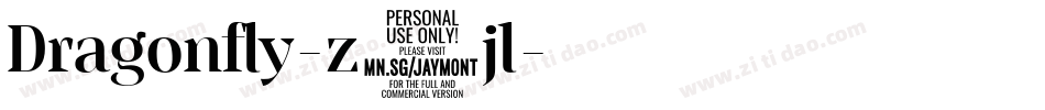 Dragonfly-z9jl字体转换