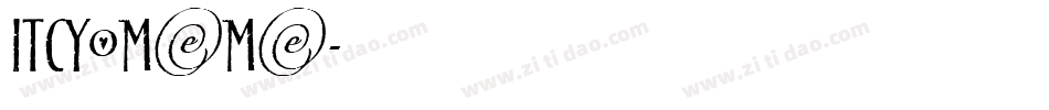 ITCYomama字体转换
