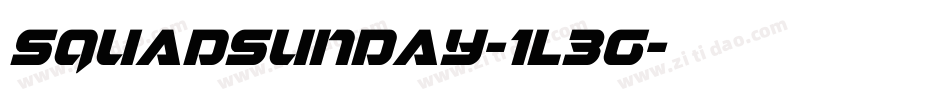 SquadSunday-1L3g字体转换