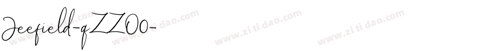 Jeefield-qZZO0字体转换