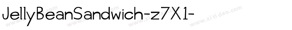JellyBeanSandwich-z7X1字体转换