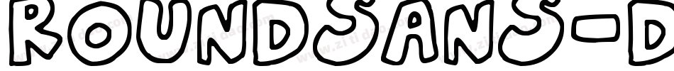 Roundsans-D5e9字体转换 Roundsans-D5e9字体转换