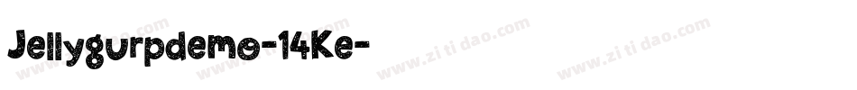 Jellygurpdemo-14Ke字体转换