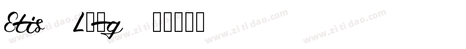 Elis-L76g字体转换