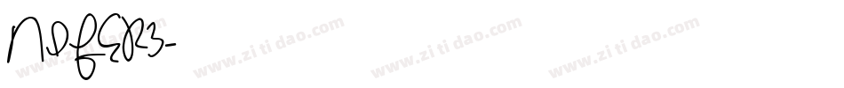 NIFER3字体转换