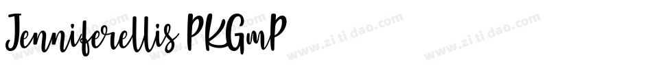 Jenniferellis-PKGmP字体转换