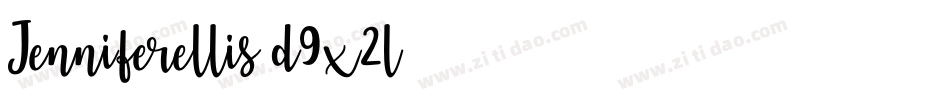 Jenniferellis-d9x2l字体转换 Jenniferellis-d9x2l字体转换