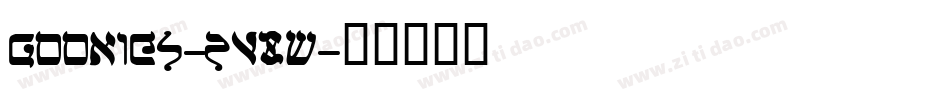 Goonies-2v8w字体转换