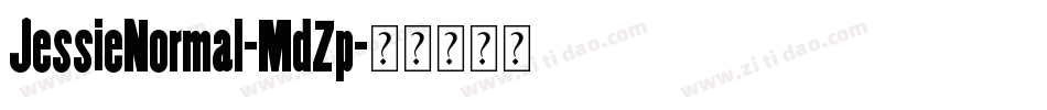 JessieNormal-MdZp字体转换