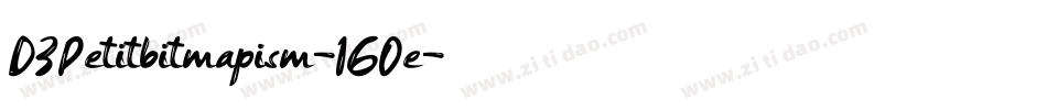 D3Petitbitmapism-1GOe字体转换