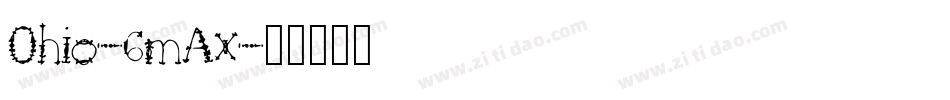 Ohio-6mAx字体转换