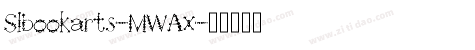 Slbookarts-MWAx字体转换