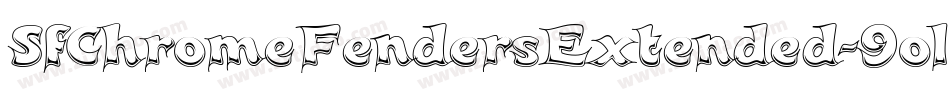 SfChromeFendersExtended-9ol0字体转换