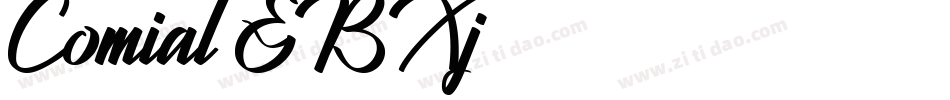 Comial-EBXj字体转换