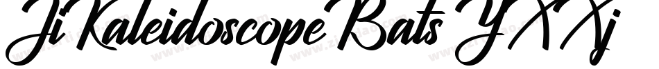 JiKaleidoscopeBats-YXXj字体转换
