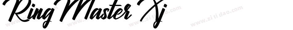 RingMaster-Xj52字体转换 RingMaster-Xj52字体转换