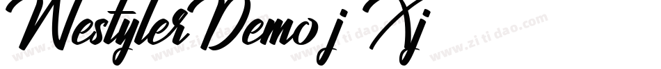 WestylerDemo-j8Xj字体转换 WestylerDemo-j8Xj字体转换