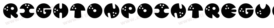 RightOnPointRegular-VG4B0字体转换