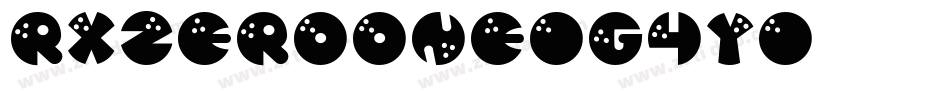 RxZeroone-G4y字体转换 RxZeroone-G4y字体转换