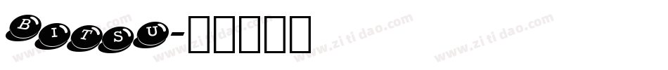 BITSU字体转换