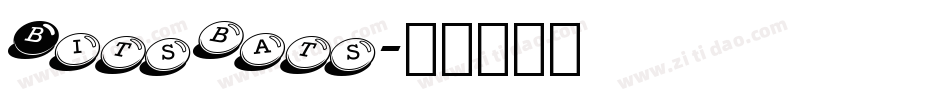 Bitsbats字体转换