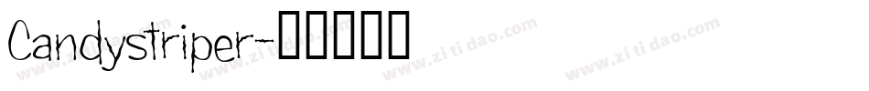 Candystriper字体转换