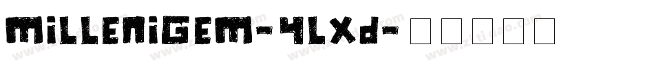 Millenigem-yLXd字体转换