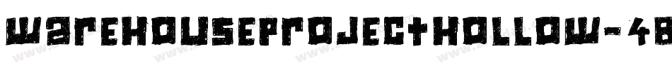 WarehouseProjectHollow-4B7XD字体转换