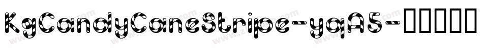 KgCandyCaneStripe-yqA5字体转换