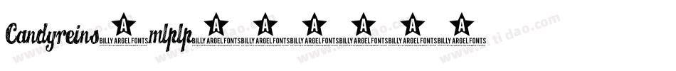 Candyreins-mLPlP字体转换