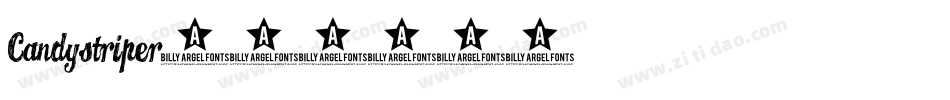 Candystriper字体转换