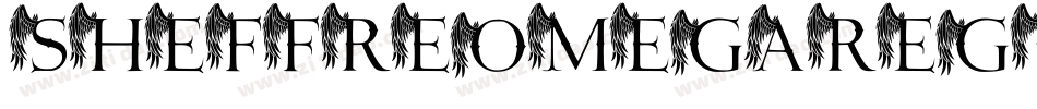 SheffreOmegaRegular-jJWv字体转换
