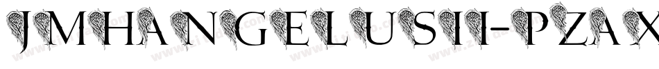 JmhAngelusIi-Pzax字体转换