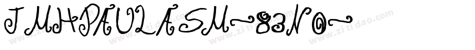 JmhPaulaSm-83n0字体转换