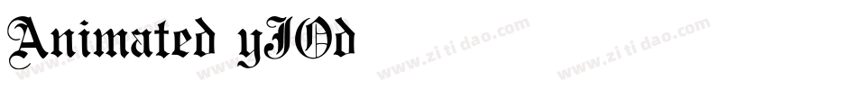 Animated-yJOd字体转换