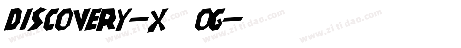 Discovery-X9Og字体转换