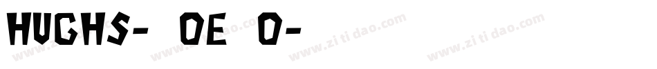 Hughs-2OE6o字体转换