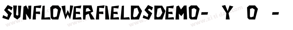 SunflowerfieldsDemo-9Y6O0字体转换