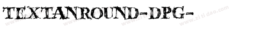 TextanRound-dPg字体转换