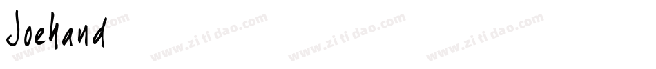 Joehand字体转换