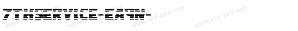 7ThService-eA9n字体转换
