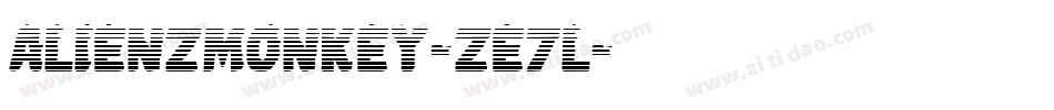 Alienzmonkey-ze7l字体转换