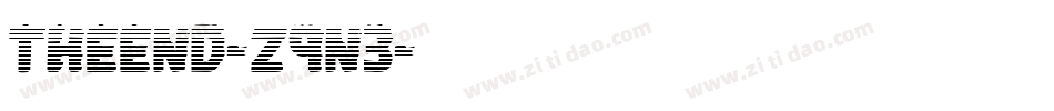 TheEnd-z9n3字体转换